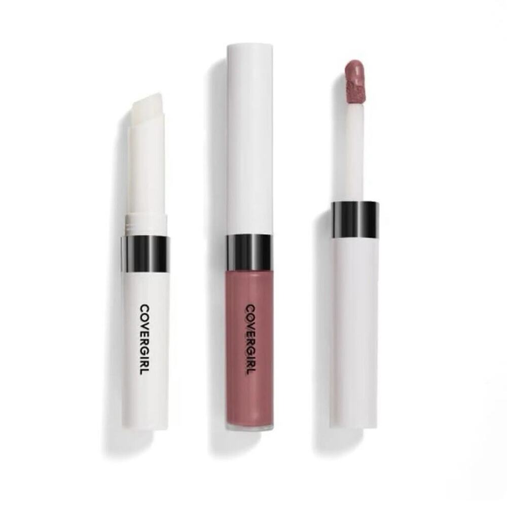 Covergirl Outlast All-Day Lip Color + Topcoat 24 Hrs 538 Wine To Five Pink - Picture 3 of 8